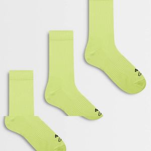 4505 Green Icon Running Socks With Arch Support And Anti Bacterial Finish