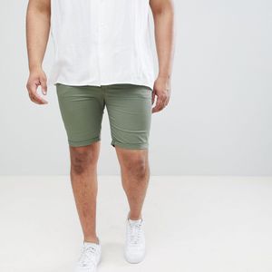 Big & tall - short en jean ajusté - kaki River Island pour homme en coloris Neutre