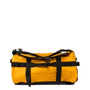 The North Face Yellow Versatile Waterproof Duffel Backpack Bag for men