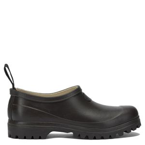 Superga Black Rubber Cotton Lined Ankle Boots