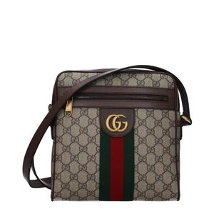 Gucci Black Ophidia Crossbody Bags For /Ebony Fabric