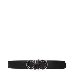 Ferragamo Black Belt Leather