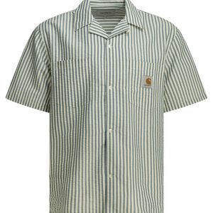 Carhartt Green Leavel Casual Cotton Polyester Shirt for men