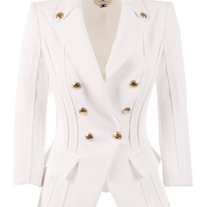 Elisabetta Franchi White Jacket Polyester Elastane
