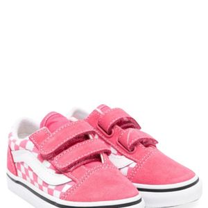 Vans Pink Old Skool V Flame/Gum