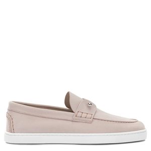 Christian Louboutin White Loafers & Slippers