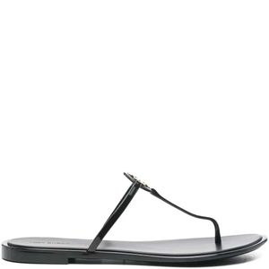 Tory Burch Brown Mini Miller Jelly Sandals
