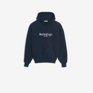 Balenciaga Est.1917 オーバーサイズ パーカー ブルー