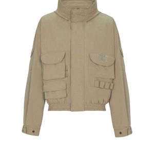 Balmain Natural Stamp Cargo Jacket for men