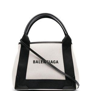 Balenciaga ネイビー カバ ハンドバッグ Xs ブラック