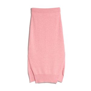 Barrie Pink Iconic Cashmere Skirt
