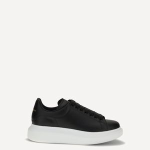 McQueen White Leather Sneakers