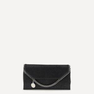 Stella McCartney White Falabella Continental Chain Wallet
