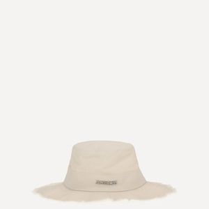 Jacquemus Natural Fringed Hat
