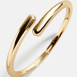 BaubleBar Metallic Naomi Wrap Hinge Bangle