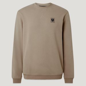 Belstaff Natural Men's Sweatshirt Cotton Fleece for men