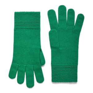 Benetton Grün Handschuhe Aus Einer Wollmischung
