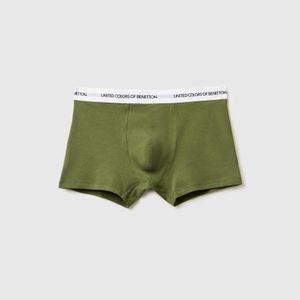 Benetton Green Benetton, Stretch Organic Cotton Boxers for men