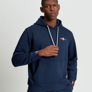 Ben Sherman Blue Core Hoodie In Dark Navy for men