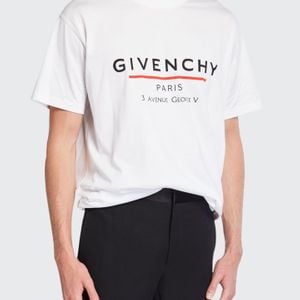 メンズ Givenchy オーバーサイズ コットンtシャツ ホワイト