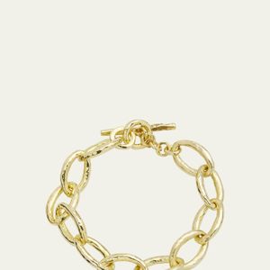 Ippolita Metallic 18k Gold Glamazon Mini Bastille Link Bracelet