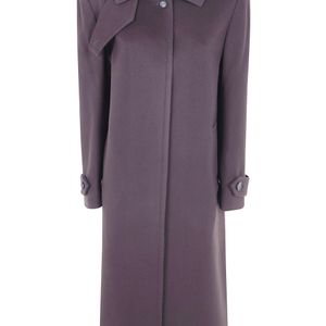 Tagliatore Purple Coat Wool Cashmere "Bethany"