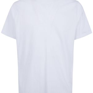 Arte' White Big Logo Back T-Shirt for men
