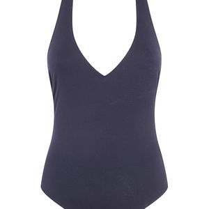 Laura Urbinati Blue Body Deep Neck
