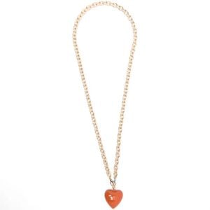 Roxanne Assoulin White "The Puffy Heart" Necklace