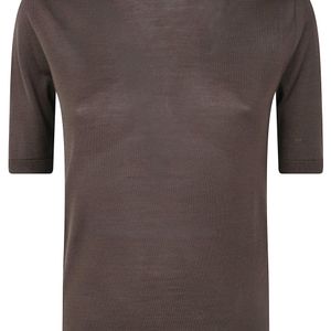 Max Mara Brown Sweater Classic "Mxm Aceti"