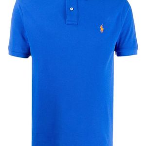 メンズ Polo Ralph Lauren ロゴ ポロシャツ ブルー