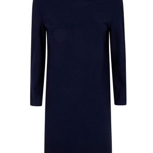 La Petite Robe Di Chiara Boni Blue Dress Short Zip "Leotie"