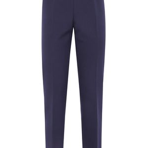 Peserico Blue Pants Compact Trousers "Bistrech"