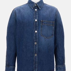 Givenchy Blue Denim Overshirt for men