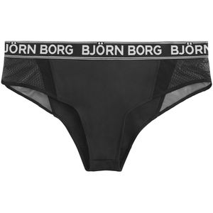 Björn Borg Iconic Mesh Mix Cheeky Black in het Zwart