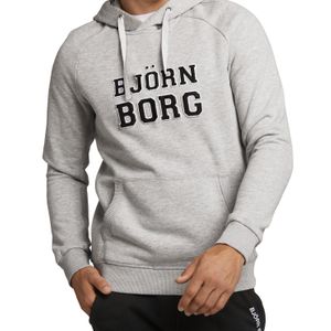 Björn Borg Borg Sport Hood H108by Light Grey Melange in het Grijs voor heren