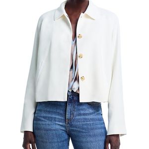Boss White Jandera Jacket