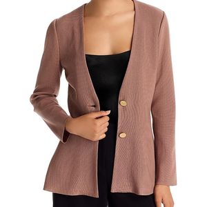 Misook Black Tailored Knit Jacket