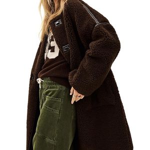 Ba&sh Black Millie Coat