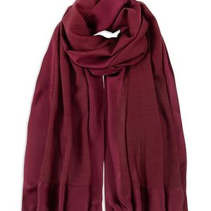 Echo Red Soiree Wool & Silk Wrap