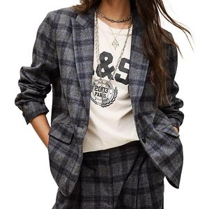 Ba&sh Gray Teecee Jacket