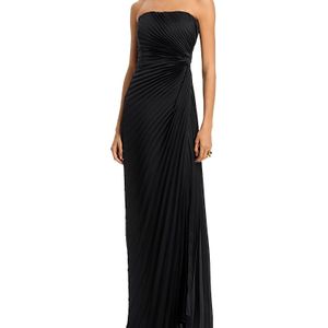 A.L.C. Black A. L.C. Layla Pleated Gown