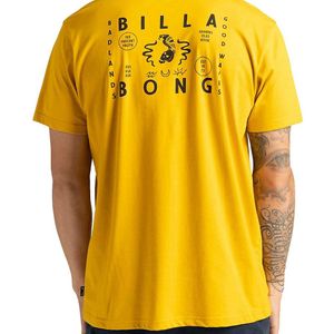 Peligrosa T-Shirt amarillo Billabong de hombre