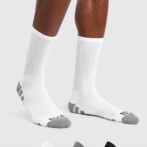 Lot de 3 paires de chaussettes de sport Vêtements de sport MAN Dash BoohooMAN pour homme en coloris Blanc