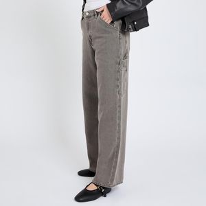 ARKET Grey Willow Rigid Workwear Jeans
