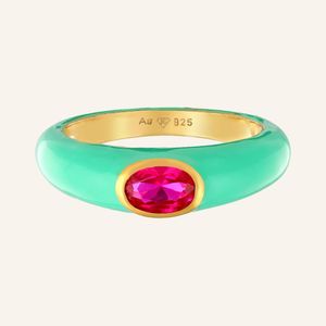 Elli Jewelry Blau Ring