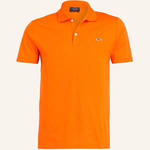 Paul & Shark Piqué-Poloshirt in Orange für Herren