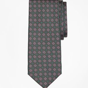 Brooks Brothers Green Horseshoe Link Print Tie for men