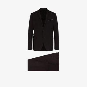 Neil Barrett Zweiteiliger Anzug mit schmalem Schnitt in Schwarz für Herren