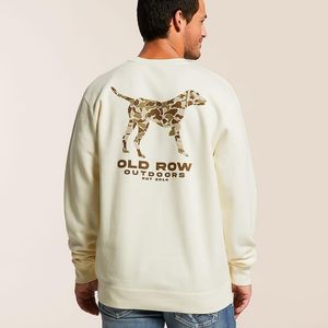 Old Row Natural Camo Pointer Pullover for men